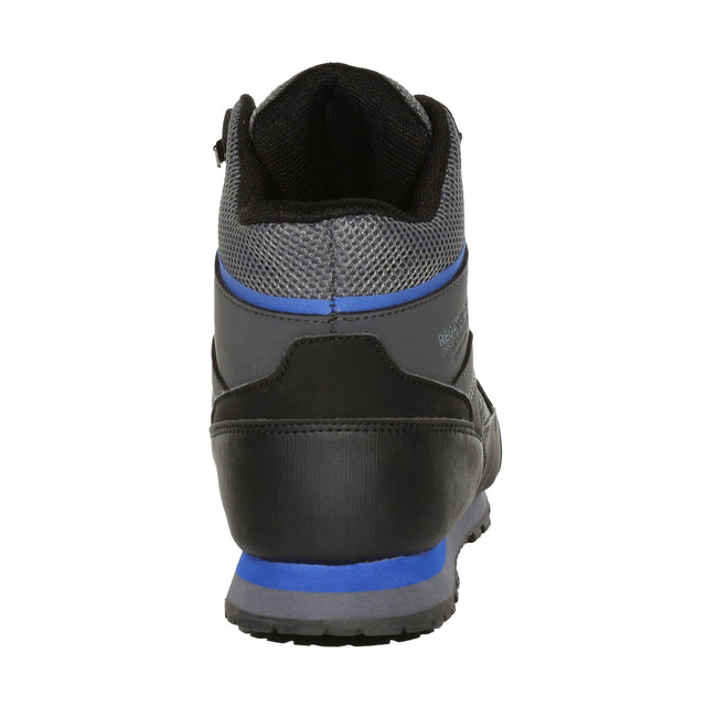 Ash-Oxford Blue - Back - Regatta Mens Vendeavour Pro Walking Boots