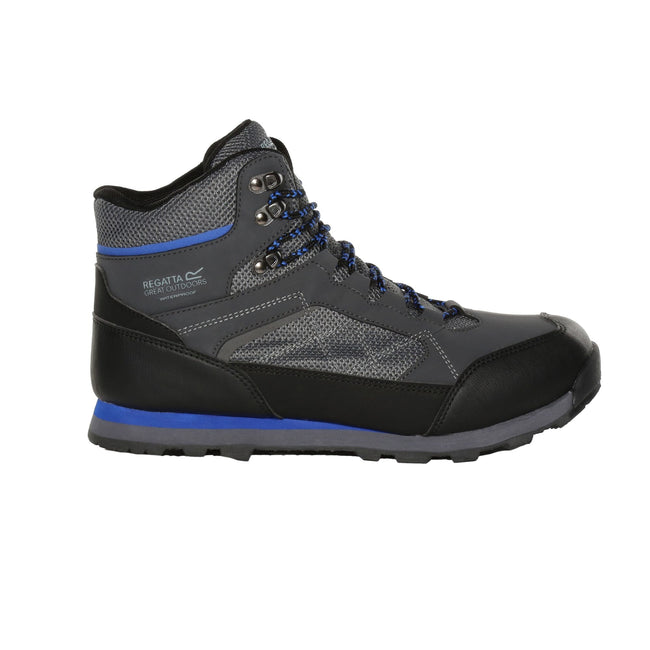Ash-Oxford Blue - Close up - Regatta Mens Vendeavour Pro Walking Boots