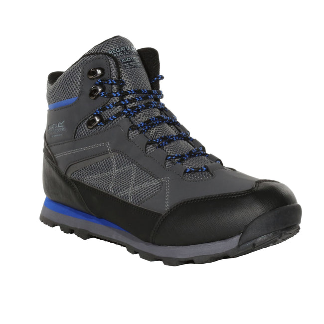 Ash-Oxford Blue - Front - Regatta Mens Vendeavour Pro Walking Boots