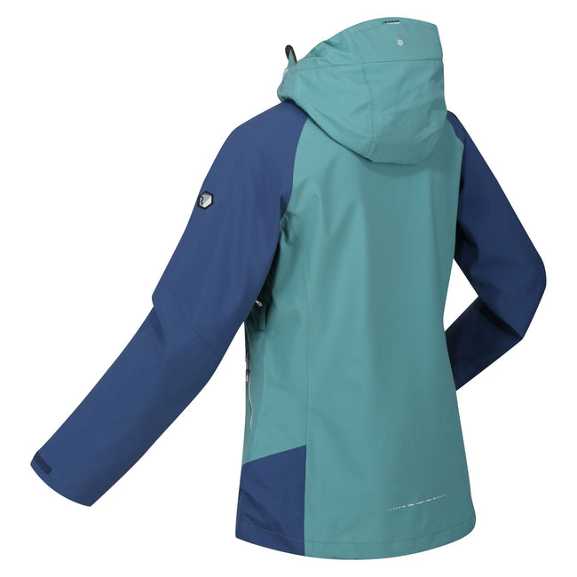 Bristol Blue-Dusty Denim - Lifestyle - Regatta Womens-Ladies Raddick Waterproof Jacket