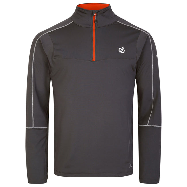 Ebony-Puffins Orange - Front - Dare 2B Mens Dignify II Core Stretch Jacket