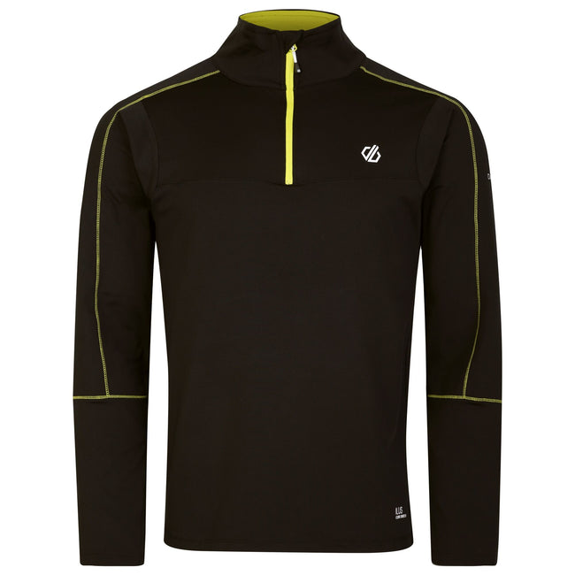Black-Neon Spring - Front - Dare 2B Mens Dignify II Core Stretch Jacket