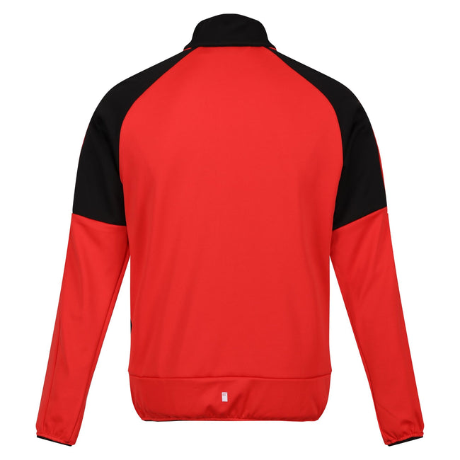 Seville-Seal Grey - Back - Regatta Mens Yare VII Full Zip Soft Shell Jacket