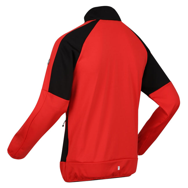 Seville-Seal Grey - Lifestyle - Regatta Mens Yare VII Full Zip Soft Shell Jacket