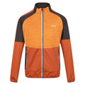 Burnt Copper-Orange Pepper - Front - Regatta Mens Yare VII Full Zip Soft Shell Jacket