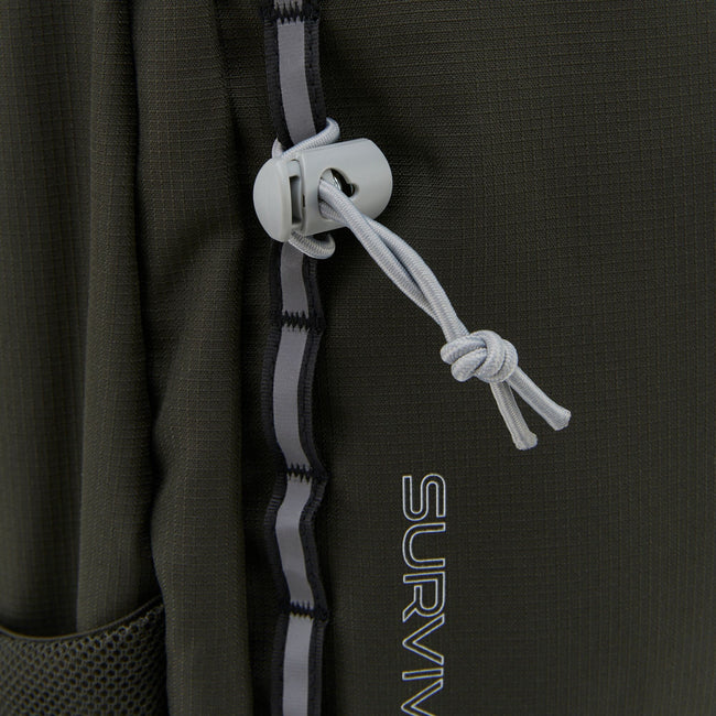 Dark Khaki - Close up - Regatta Survivor V4 5.2gal Knapsack