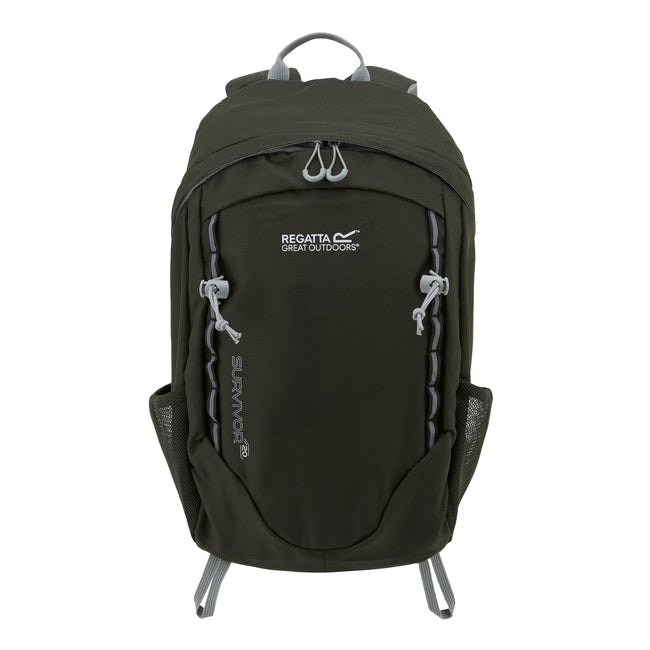 Dark Khaki - Front - Regatta Survivor V4 5.2gal Knapsack