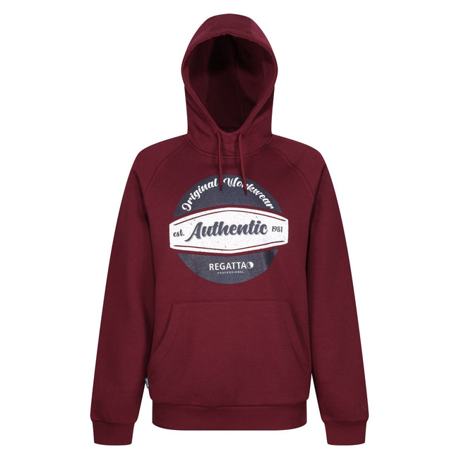 Burgundy - Front - Regatta Mens Original Hoodie