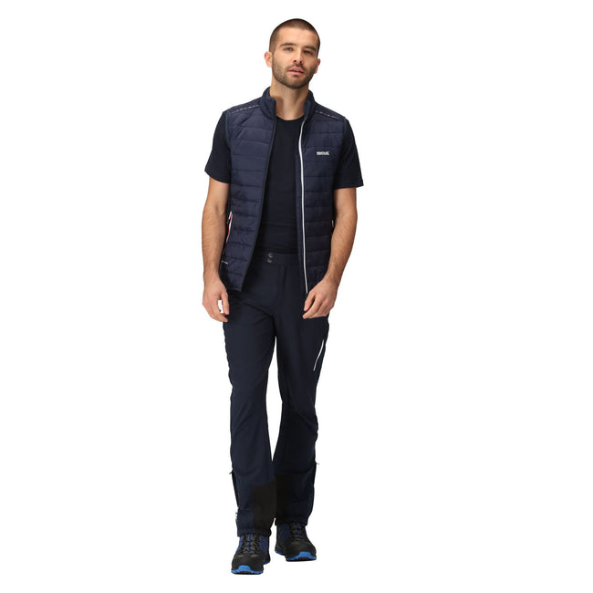 Navy - Pack Shot - Regatta Mens Halton VII Padded Vest