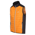 Orange Pepper-Black - Side - Regatta Mens Halton VII Padded Vest