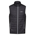Ash-Black - Front - Regatta Mens Halton VII Padded Vest
