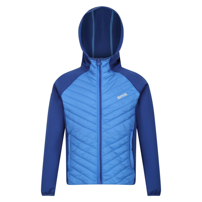 New Royal-Strong Blue - Front - Regatta Childrens-Kids Kielder Hybrid VII Padded Jacket