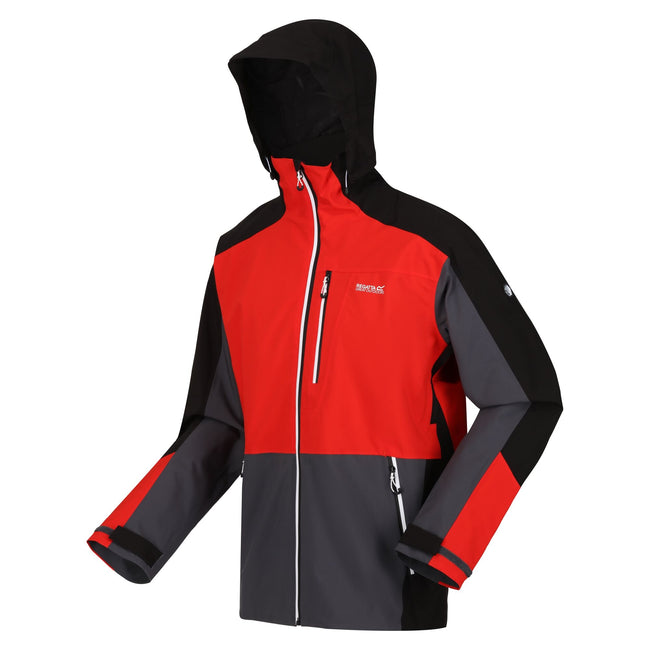 Black-Seville - Side - Regatta Mens Bosfield Waterproof Jacket