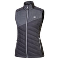 Ebony-Black - Side - Dare 2B Womens-Ladies Ascending Vest
