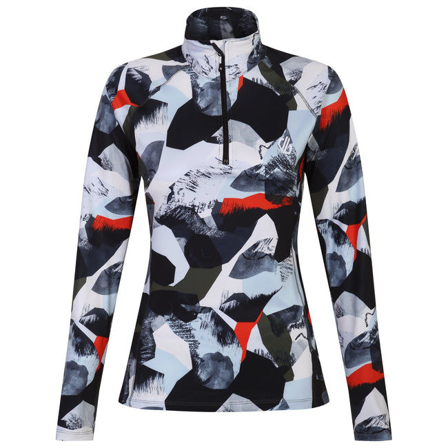 Lichen Green - Front - Dare 2B Womens-Ladies Divulge Abstract Core Stretch Lightweight Midlayer