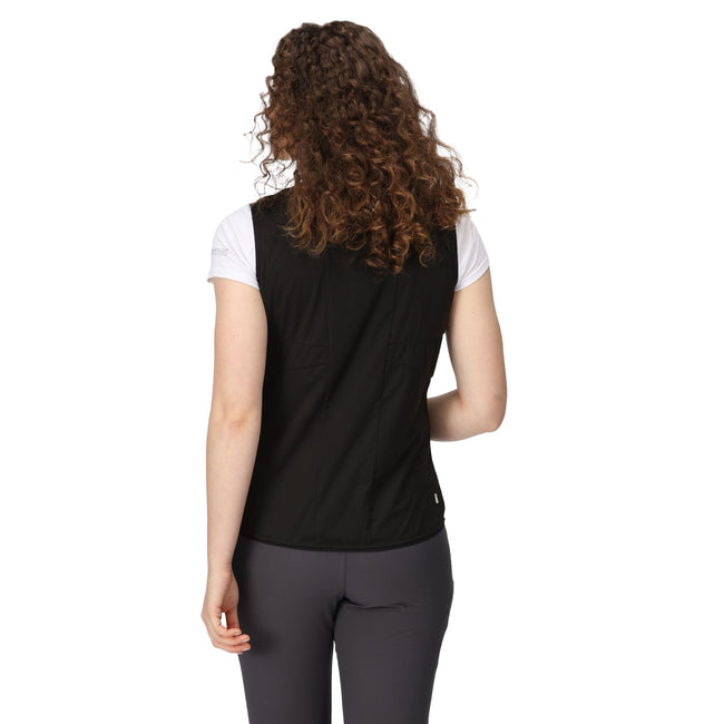Black - Close up - Regatta Womens-Ladies Lankin Vest
