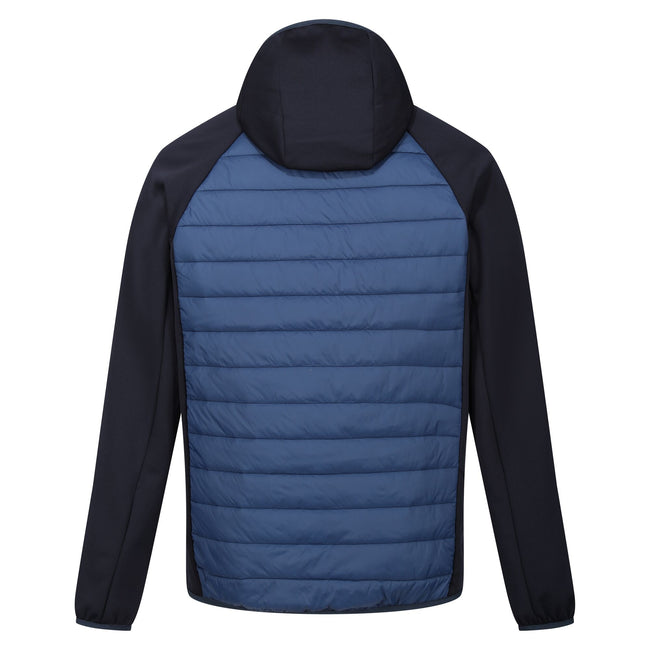 Admiral Blue-Navy - Back - Regatta Mens Andreson VIII Hybrid Jacket