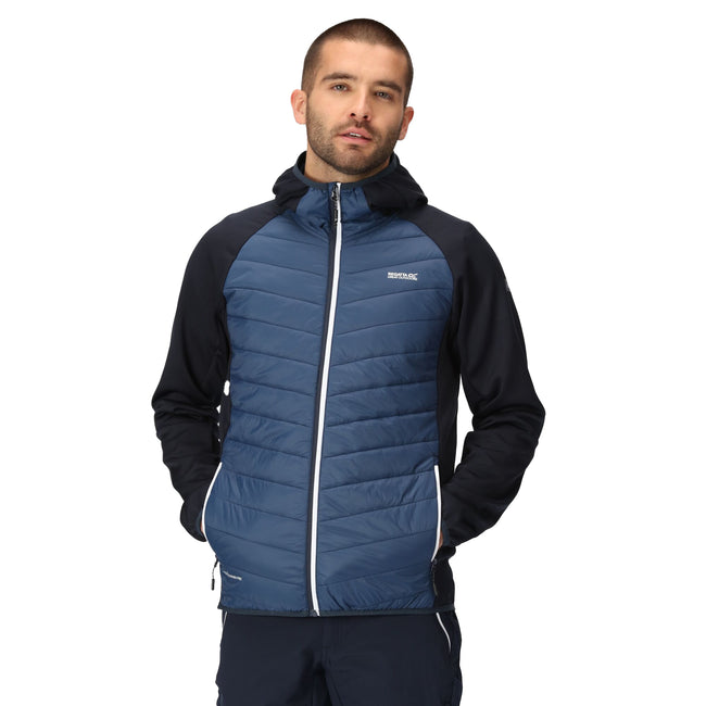 Admiral Blue-Navy - Lifestyle - Regatta Mens Andreson VIII Hybrid Jacket