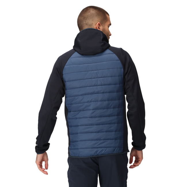 Admiral Blue-Navy - Pack Shot - Regatta Mens Andreson VIII Hybrid Jacket