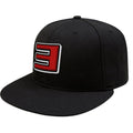Black - Front - Eminem Unisex Adult E Snapback Cap