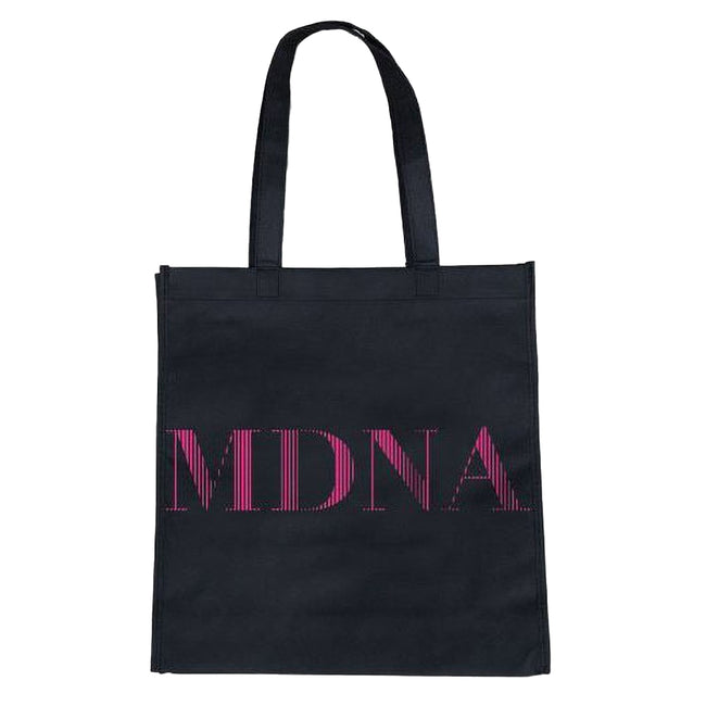 Black-Pink - Front - Madonna MDNA Tote Bag