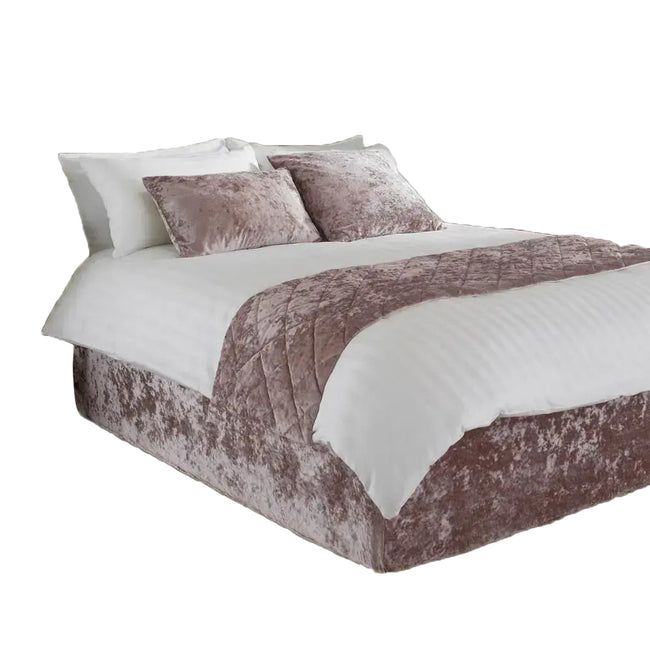 Blush - Front - Riva Home Verona Bed Runner