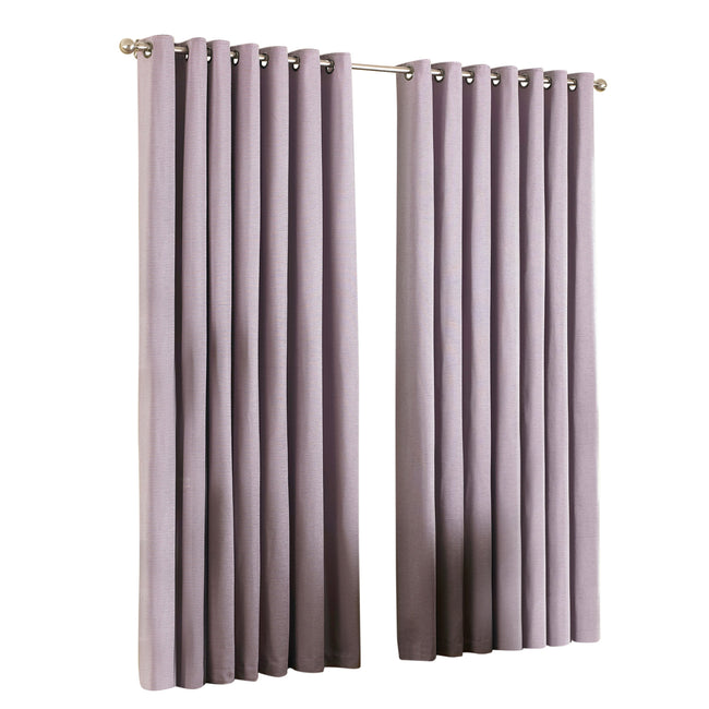 Heather - Front - Riva Home Amari Ringtop Curtains