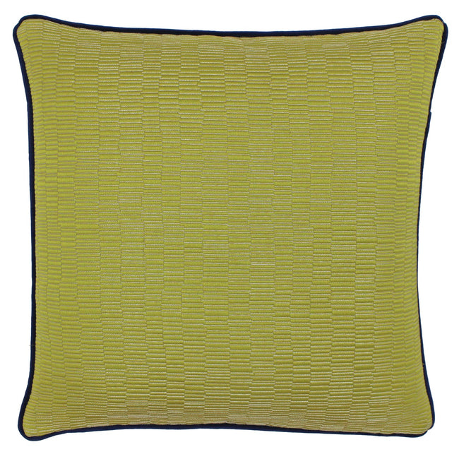 Citrine-Navy - Front - Riva Paoletti Putney Cushion Cover
