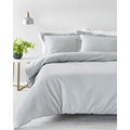 Silver - Front - Linen Yard Waffle Duvet Set