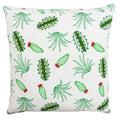 Green-Coral - Front - Paoletti Desert Cactus Cushion Cover