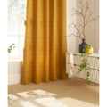 Ochre - Side - Furn Ellis Ringtop Eyelet Curtains