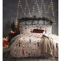 Multicolored - Front - Furn Hand-drawn Nutcracker Single Duvet Cover Set