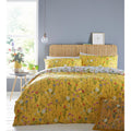 Yellow - Front - Furn Fleura Duvet Set