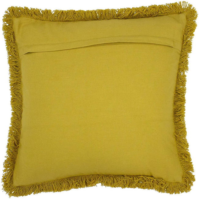 Ochre Yellow - Back - Furn Sienna Cushion Cover