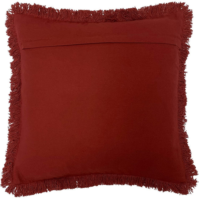 Brick Red - Back - Furn Sienna Cushion Cover