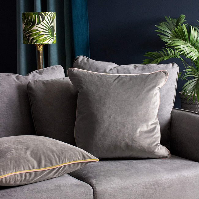 Gray - Side - Furn Gemini Cushion Cover