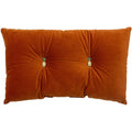 Rust - Front - Paoletti Pineapple Filled Cushion