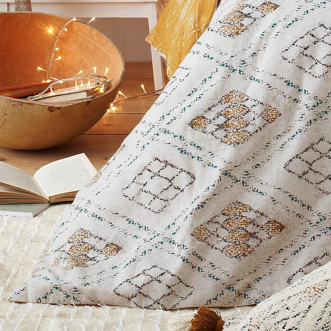 Ochre Yellow - Lifestyle - Furn Atlas Duvet Set