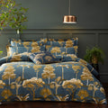 Blue - Back - Paoletti Arboretum Pillowcase (Pack of 2)