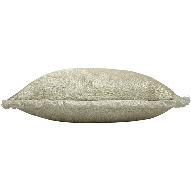 Ivory - Side - Paoletti Coco Cushion Cover
