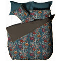 Teal - Front - Paoletti Bloom Pillowcase (Pack of 2)