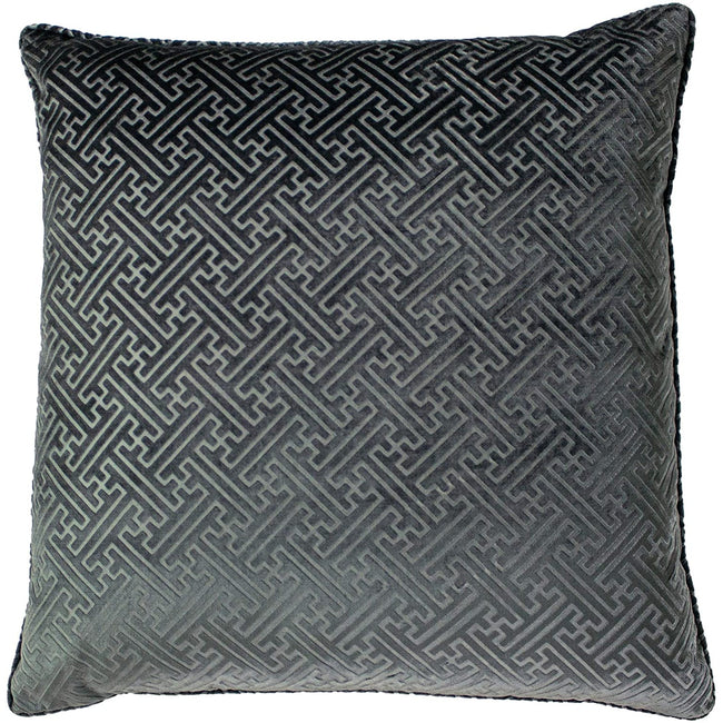 Dark Graphite - Front - Paoletti Florence Cushion Cover