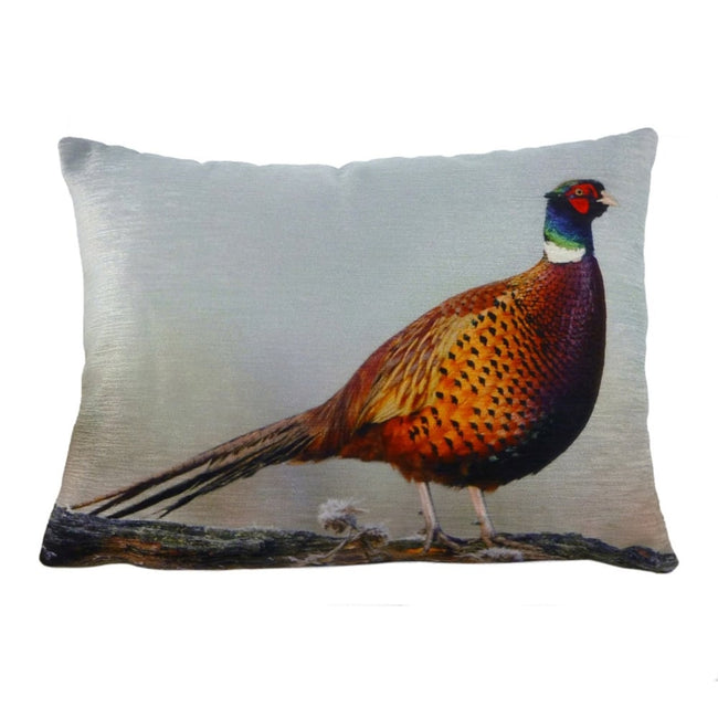 Multicolored - Front - Evans Lichfield Pheasant Cushion Cover