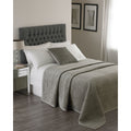 Silver - Front - Riva Home Brooklands Bedspread