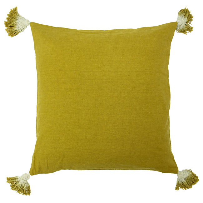 Moss - Side - Furn Eden Slub Cushion Cover