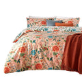 Pink - Front - Furn Azalea Floral Duvet Set