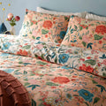 Pink - Lifestyle - Furn Azalea Floral Duvet Set