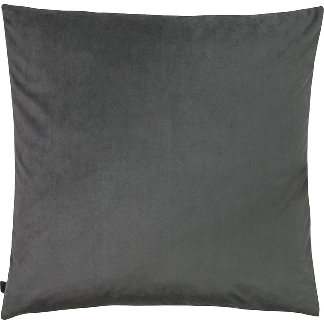 Slate-Dark Grey - Back - Furn Ashley Wilde Cinnabar Marble Throw Pillow Cover