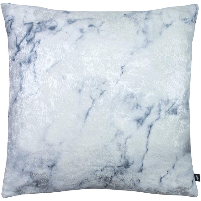 Ink-Royal Blue - Front - Furn Ashley Wilde Cinnabar Marble Throw Pillow Cover