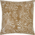 Caramel - Front - Furn Hidden Zebra Throw Pillow Cover